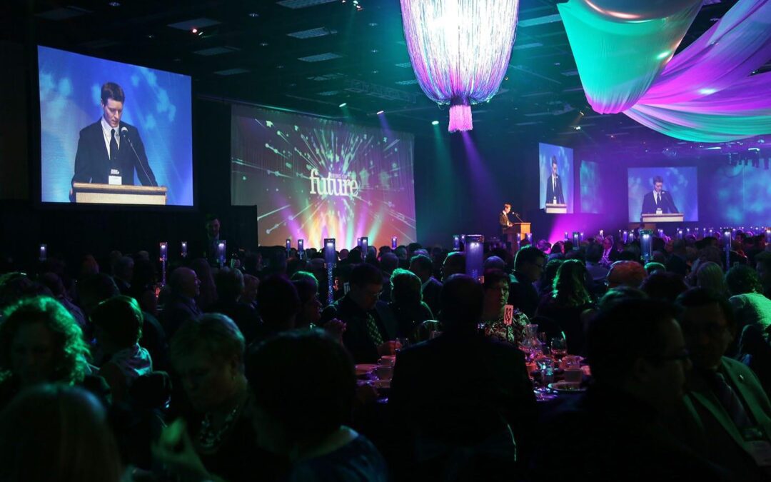 A conference event hosted at TCU Place.
